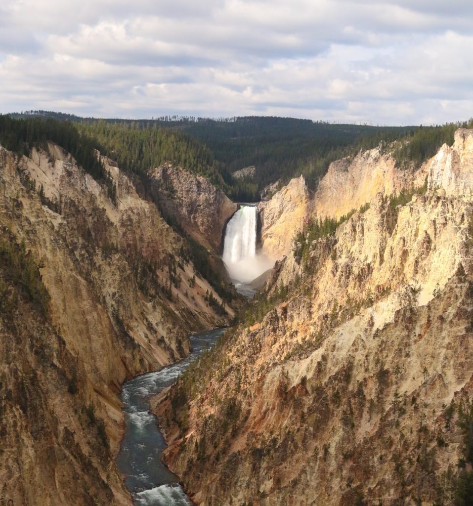 View of Lower Falls from Artist Point