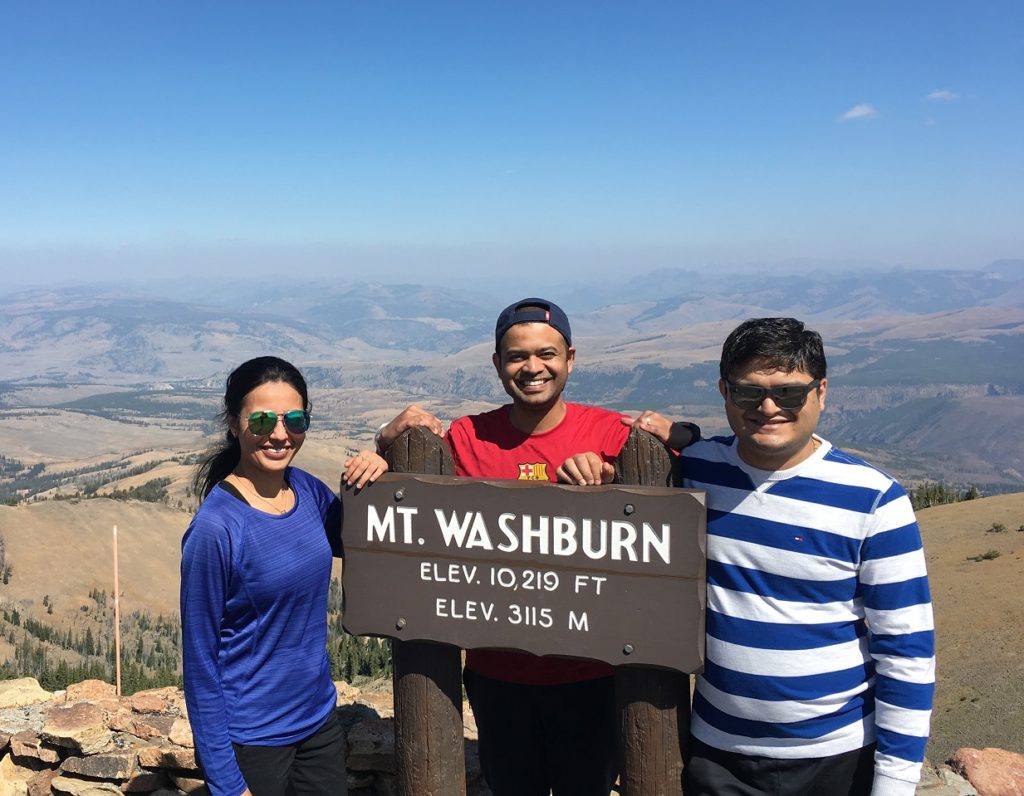 Mount Washburn Summit