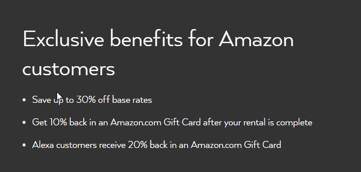 Benefits for Amazon Customers